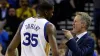 Kevin Durant dispels report that Steve Kerr was reason he nixed Warriors trade